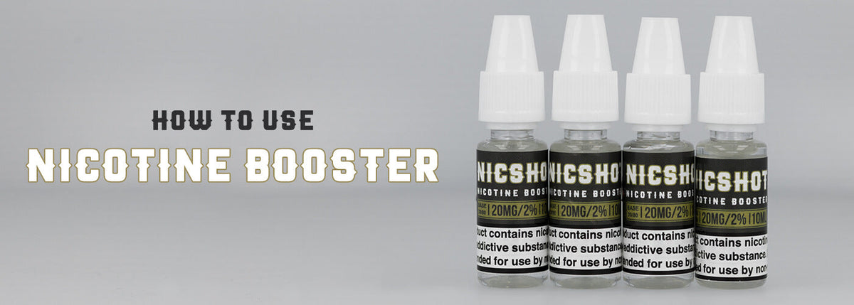 How to use Nicotine Booster