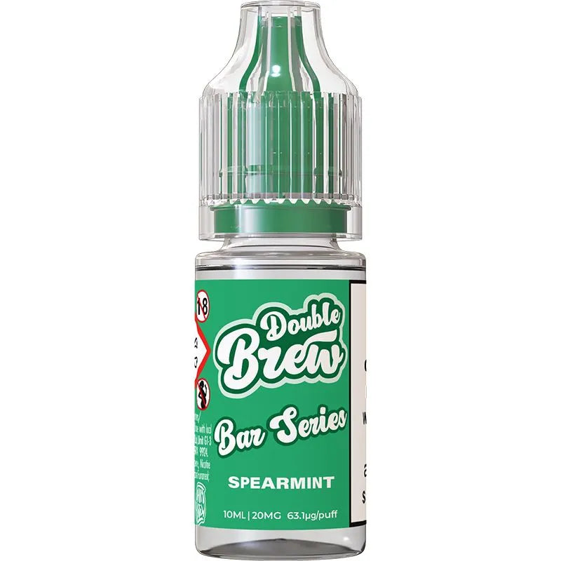 Double Brew Bar Series Spearmint E-Liquid 10ml