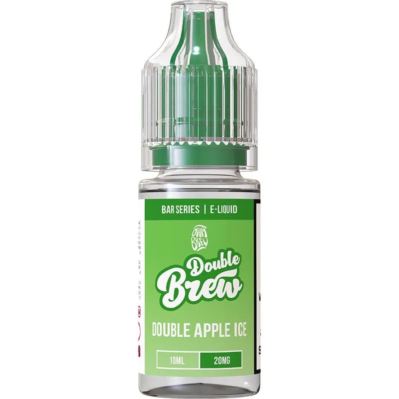 Double Brew Bar Series Double Apple Ice E-Liquid 10ml