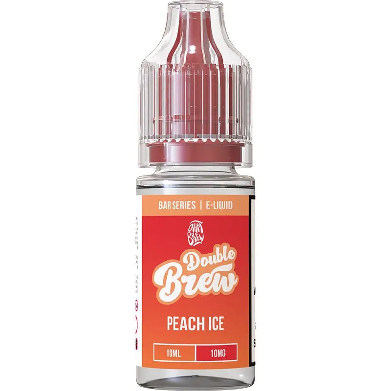 Double Brew Bar Series Peach Ice E-Liquid 10ml
