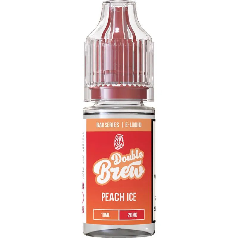 Double Brew Bar Series Peach Ice E-Liquid 10ml