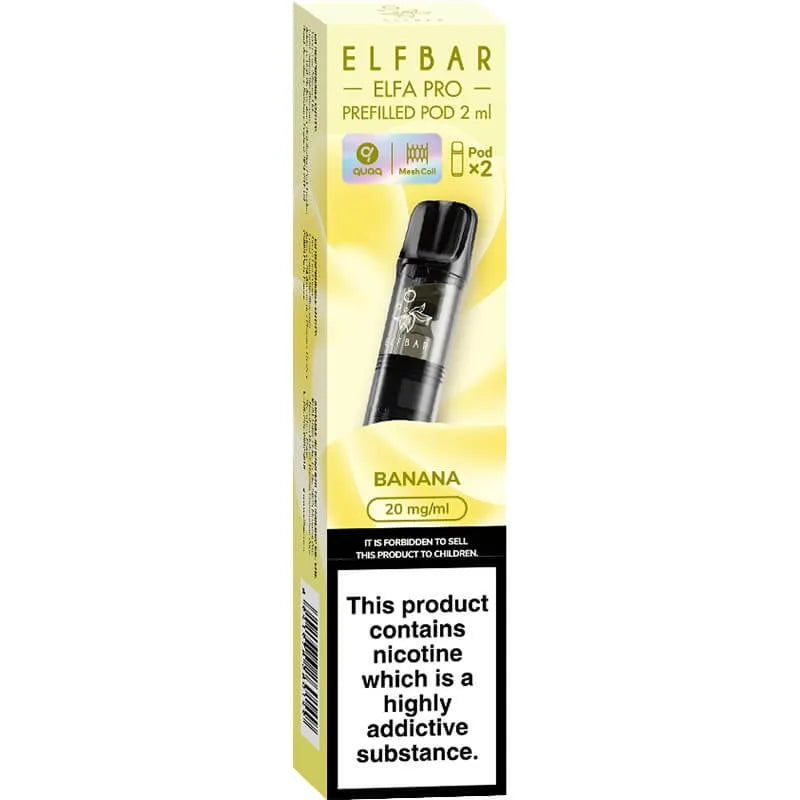 Banana Ice Elf Bar ELFA PRO Pods 2 Pack