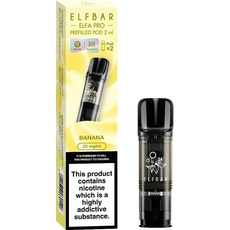 Banana Ice Elf Bar ELFA PRO Pods 2 Pack