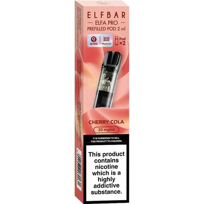 Cherry Cola Elf Bar ELFA PRO Pods 2 Pack