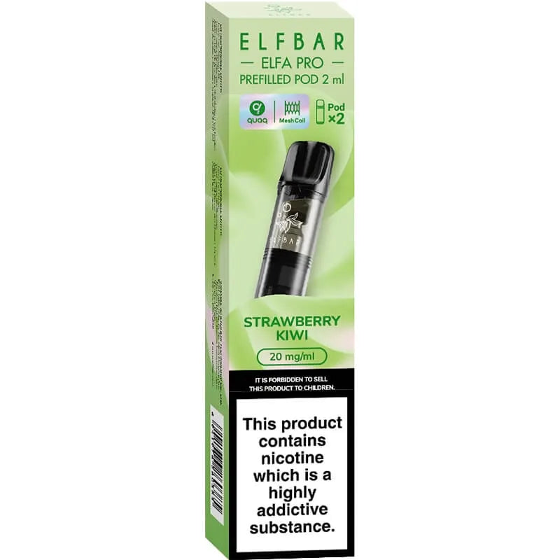 Strawberry Kiwi Elf Bar ELFA PRO Pods 2 Pack