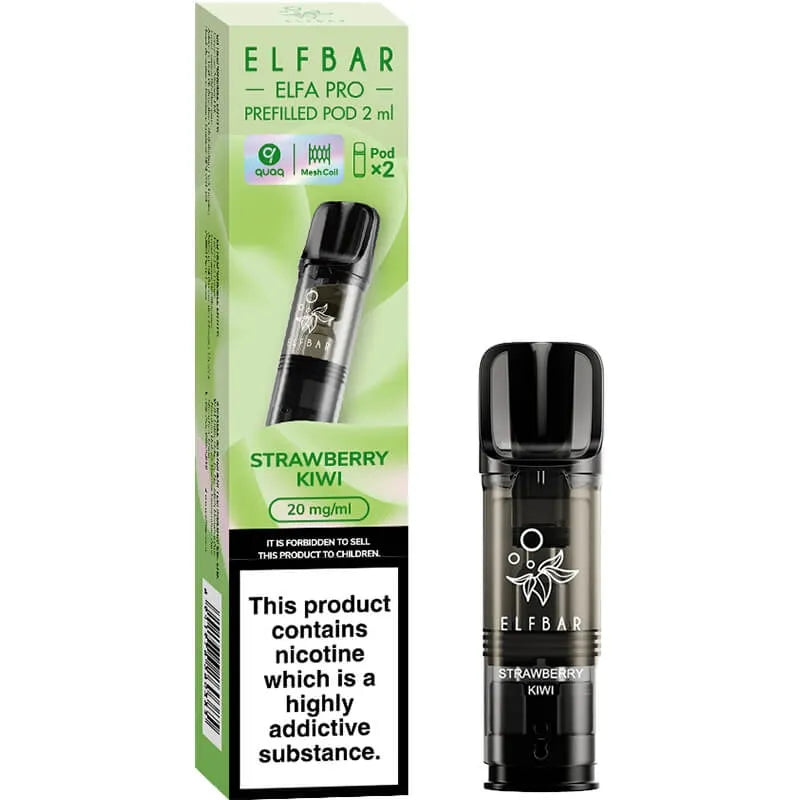 Strawberry Kiwi Elf Bar ELFA PRO Pods 2 Pack