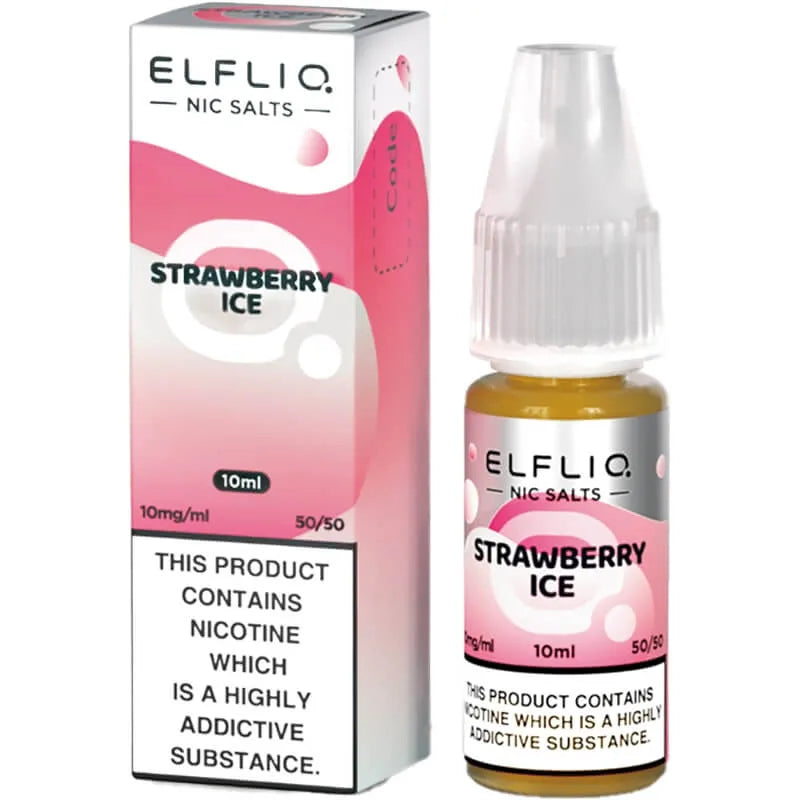 ELFLIQ by Elf Bar Strawberry Ice E-Liquid 10ml