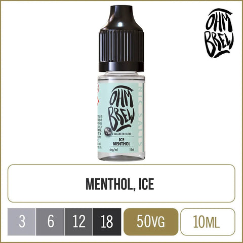 Ohm Brew 50/50 Ice Menthol 10ml