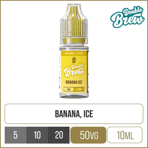 Double Brew Bar Series Banana Ice E-Liquid 10ml (PHP)