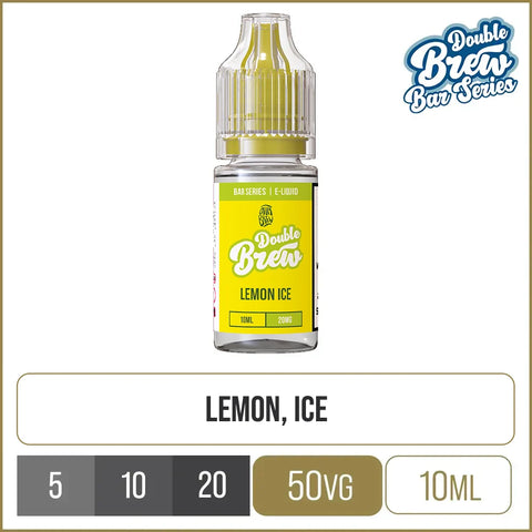 Double Brew Bar Series Lemon Ice E-Liquid 10ml (PHP)