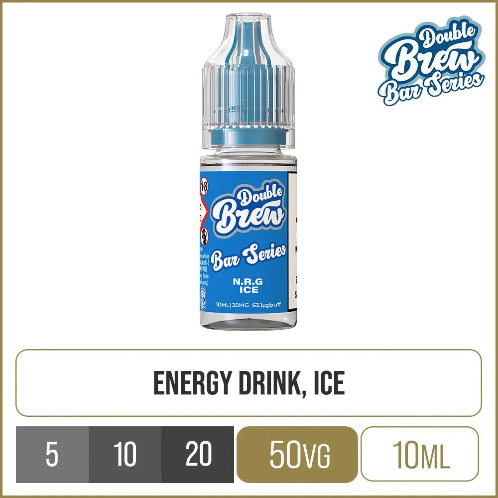 Double Brew Bar Series NRG Ice E-Liquid 10ml