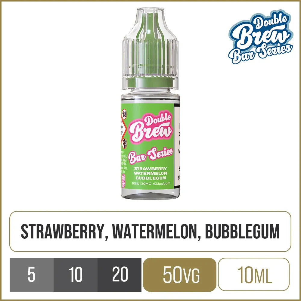 Double Brew Bar Series Strawberry Watermelon BG E-Liquid 10ml