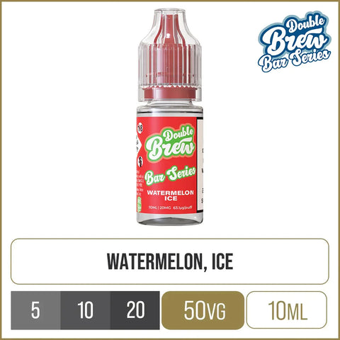 Double Brew Bar Series Watermelon Ice E-Liquid 10ml (PHP)