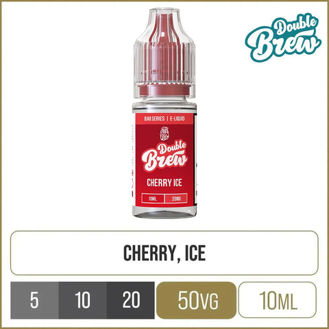 Double Brew Bar Series Cherry Ice E-Liquid 10ml (PHP)