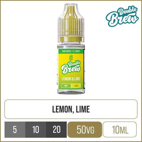 Double Brew Bar Series Lemon & Lime E-Liquid 10ml (NED)