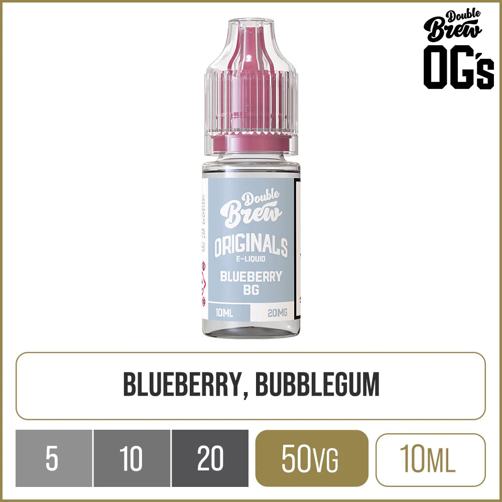 Double Brew Originals Blueberry BG E-Liquid 10ml