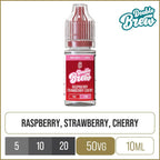 Double Brew Bar Series Raspberry Strawberry Cherry E-Liquid 10ml