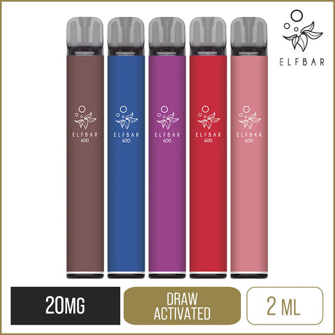 Elf Bar 600 Pod Vape Kit 2ml (PHP)