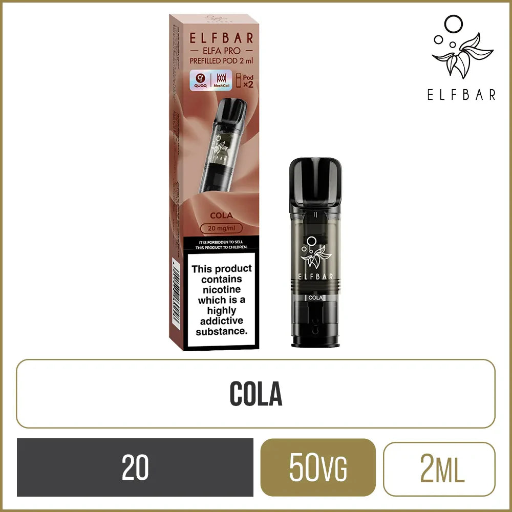 Cola Elf Bar ELFA PRO Pods 2 Pack