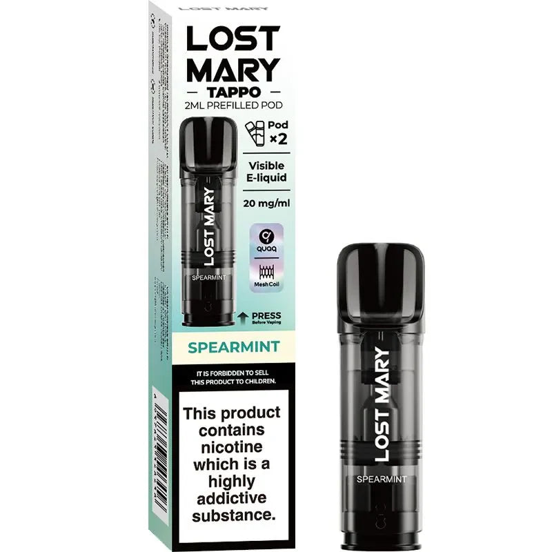 Spearmint Lost Mary Tappo Pods 2 Pack