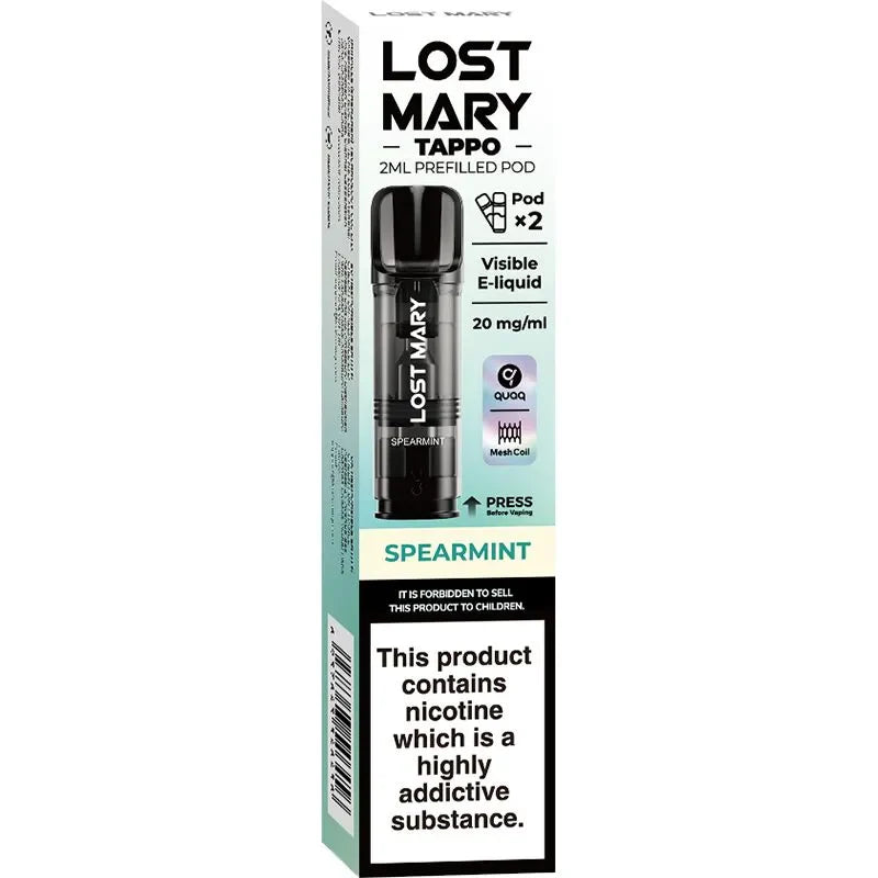 Spearmint Lost Mary Tappo Pods 2 Pack