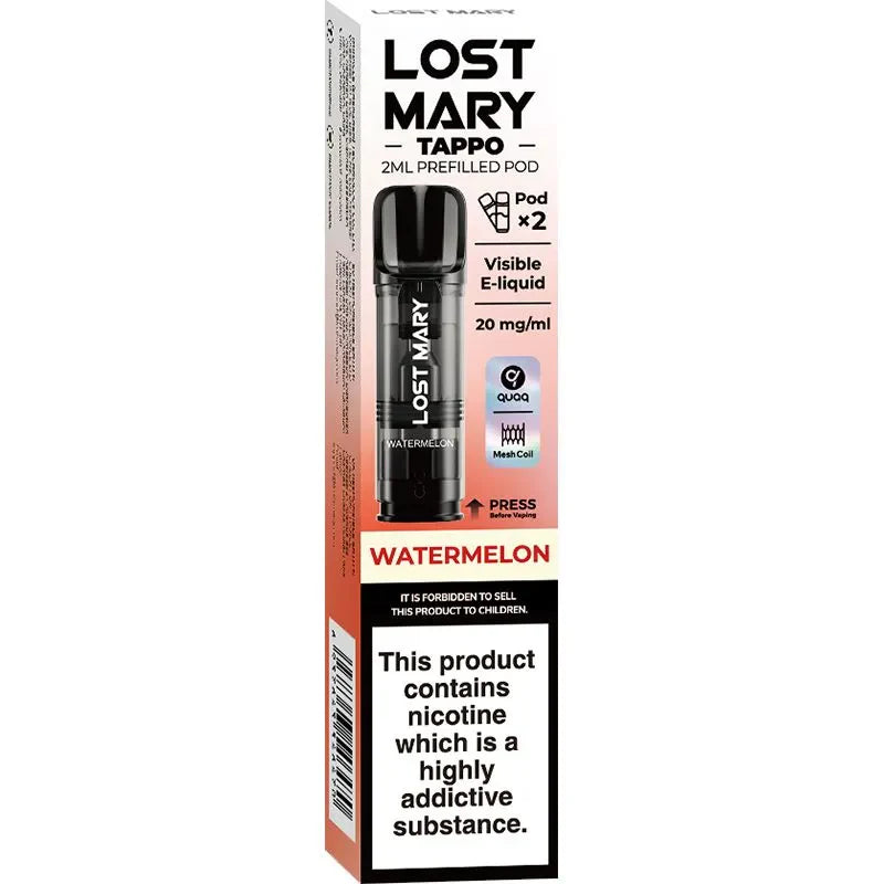 Watermelon Lost Mary Tappo Pods 2 Pack