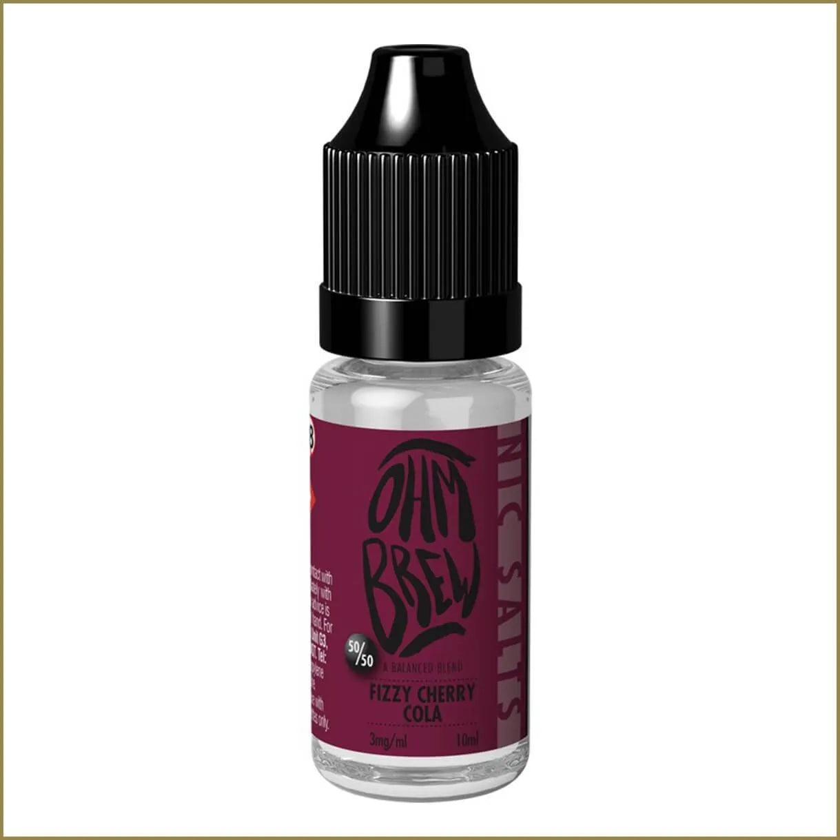 Ohm Brew 50/50 Fizzy Cherry Cola 10ml