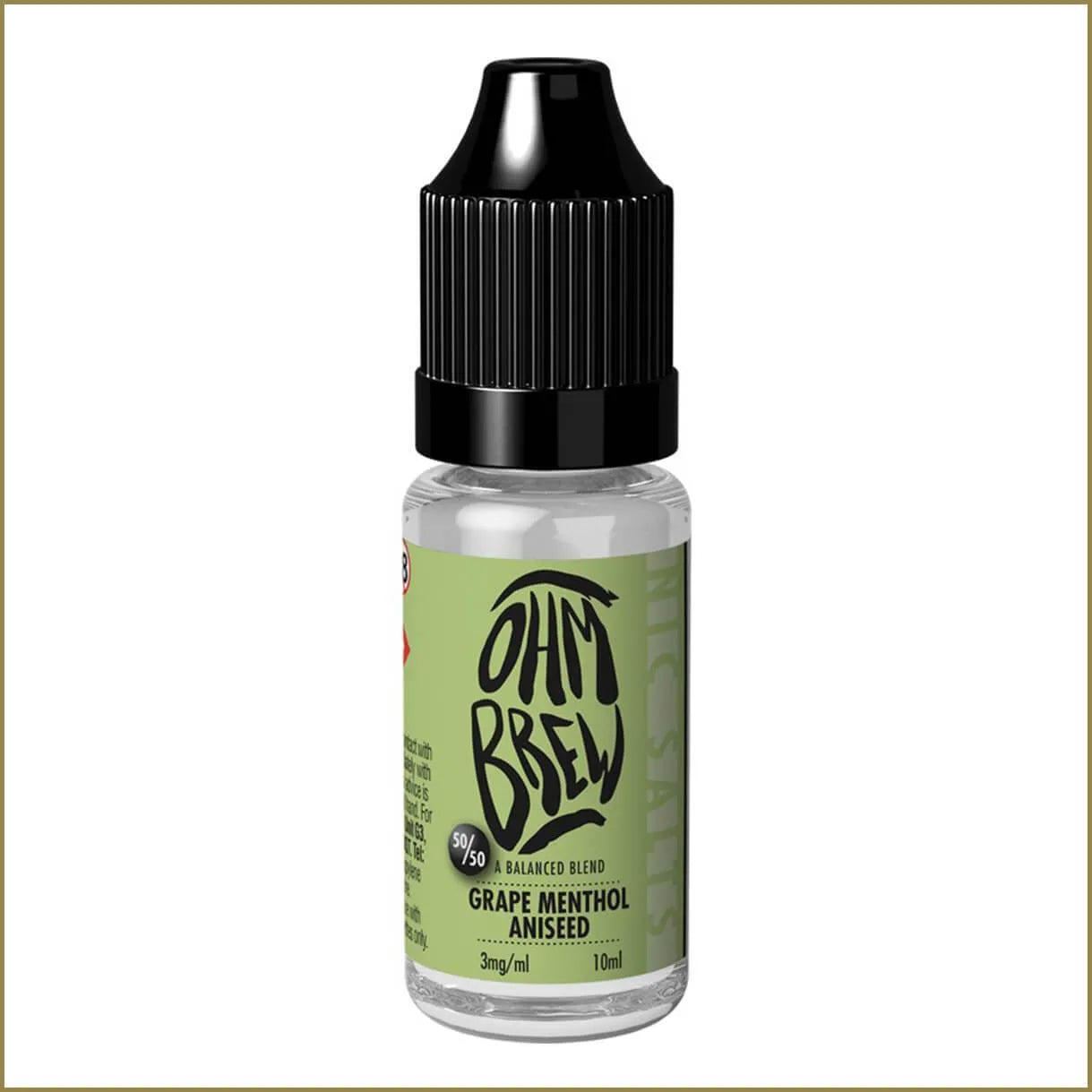 Ohm Brew 50/50 Grape Menthol 10ml