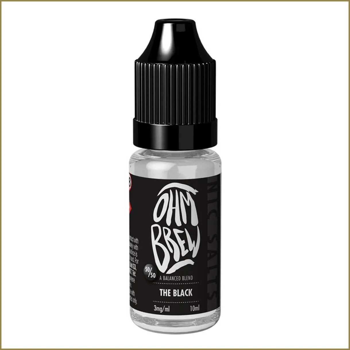 Ohm Brew 50/50 The Black 10ml
